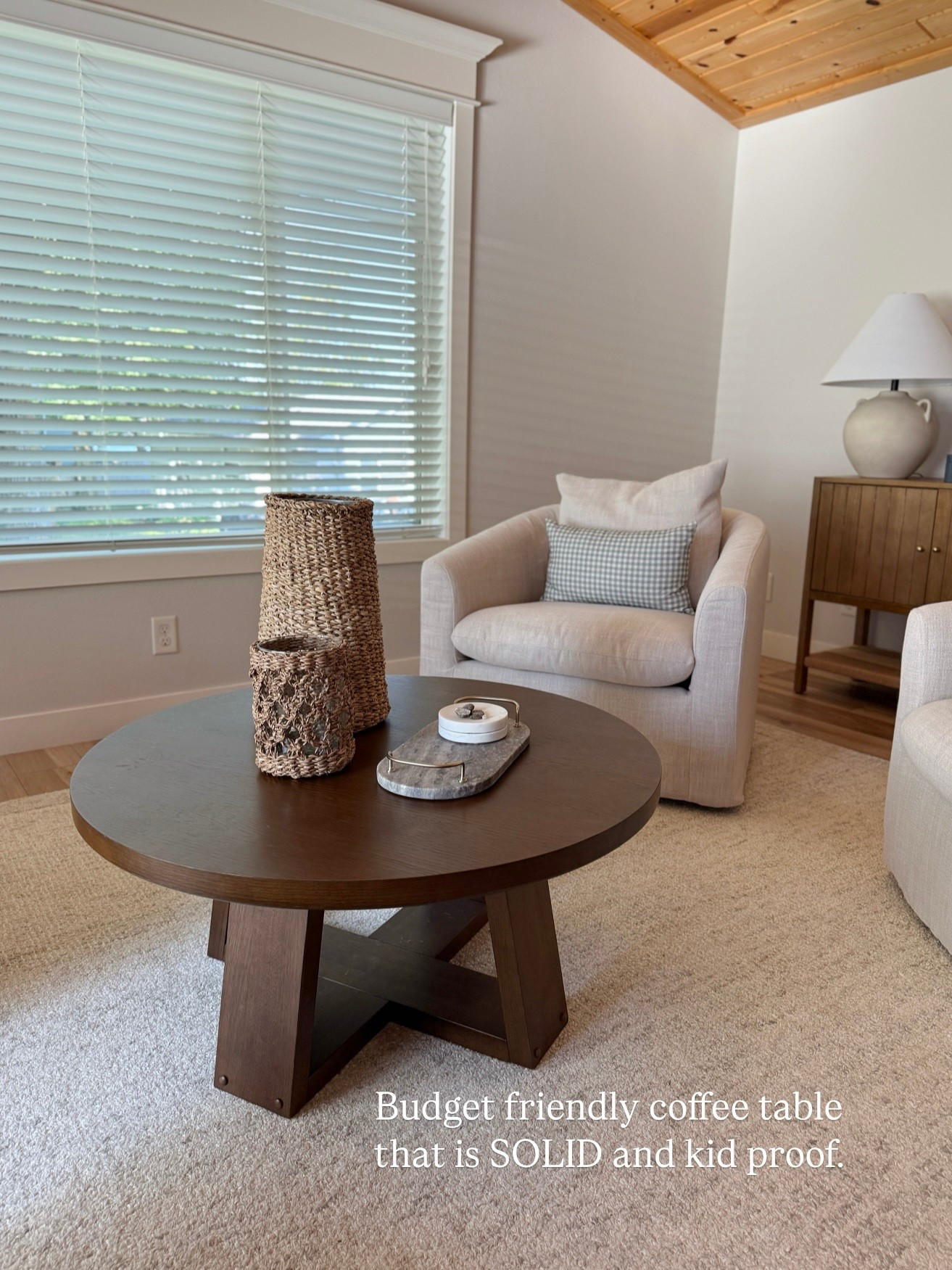 Love this affordable coffee table. It is kid proof and scratch resistant.

#LTKHome