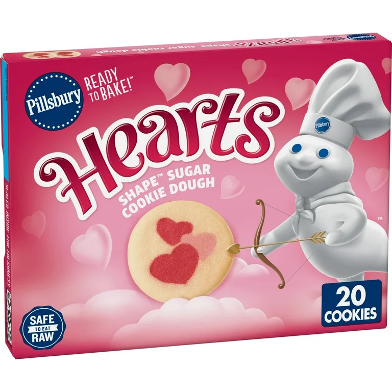 Pillsbury™ Shape™ Hearts Sugar Cookies, 20 ct | Walmart (US)