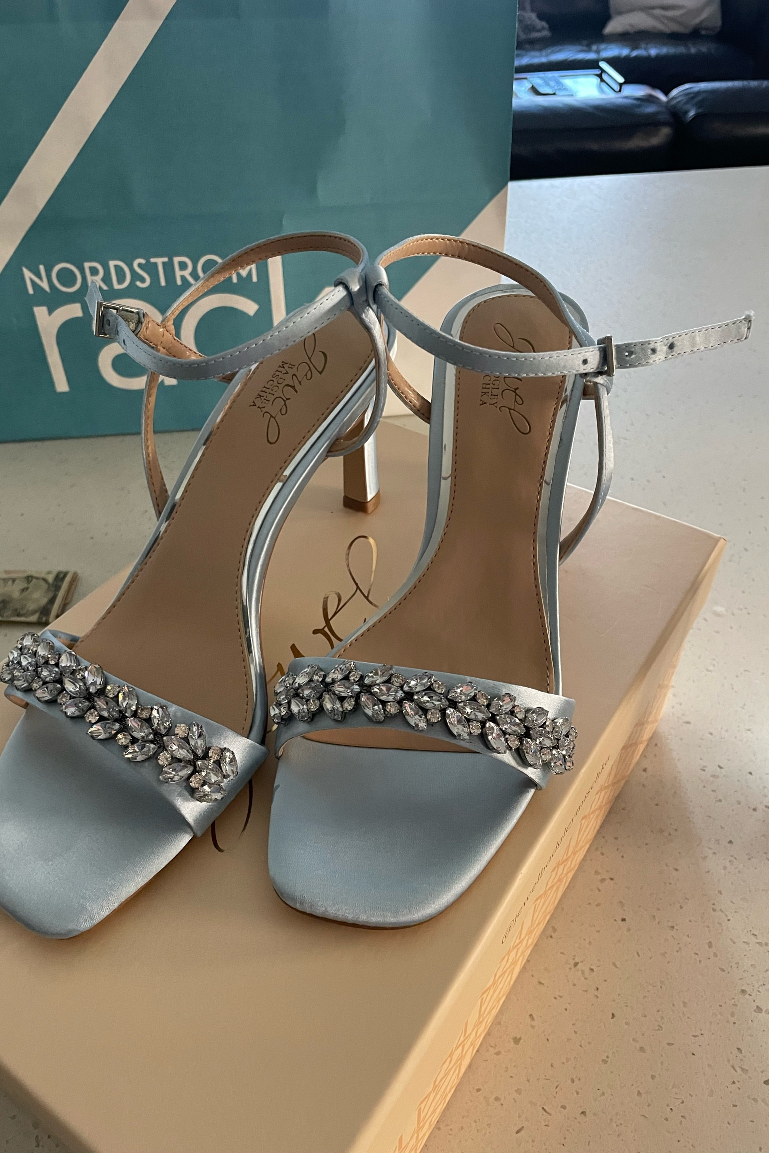 The perfect “Something Blue” for your wedding day! I bought these shoes for my wedding in september! Badgley Mischka is a designer brand you can find in Nordstrom’s and Nordstrom Racks(much cheaper!) 🫶🏻

My exact pair was bought in stores and i couldn’t find online but i linked the most similar pair and some other styles below! Nordstrom rack has much more affordable options!

#somethingblue #wedding #weddingshoes #weddingheels #badgleymischka

#LTKwedding