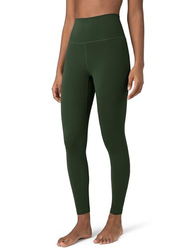 Colorfulkoala Women's Dreamlux High Waisted Workout Leggings 25" Inseam 7/8 Length Yoga Pants(S, Rosin) | Amazon (US)
