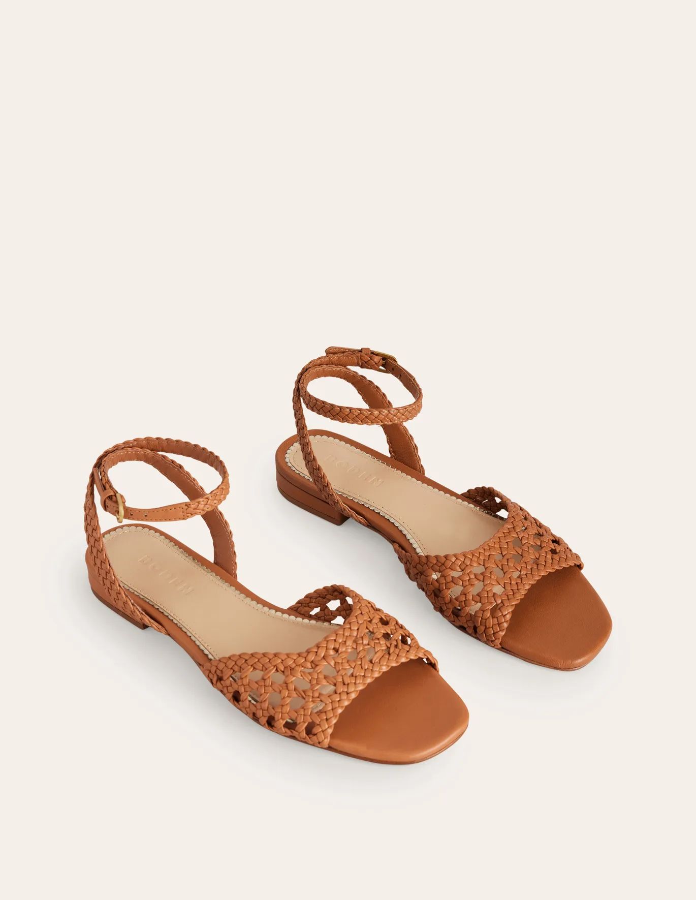 Woven Flat Sandals | Boden (US)