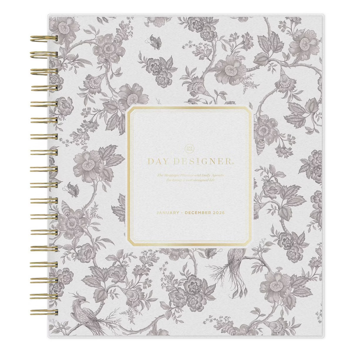 Blue Sky Day Designer 2026 Daily/Monthly Planning Calendar 8"x10" Song Bird Smooth Frosted | Target