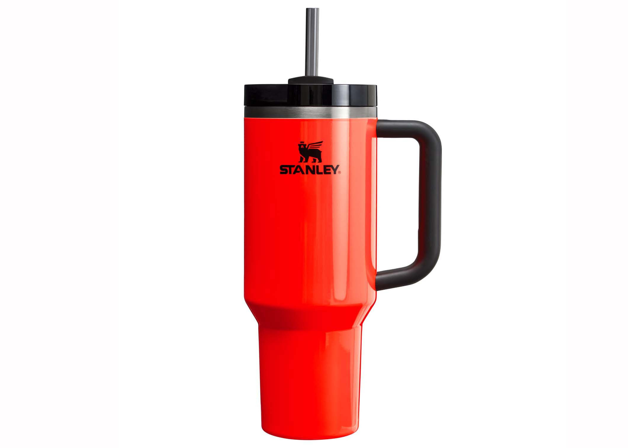 Stanley The Neon Collection Flowstate Quencher 40oz Tumbler in Neon Orange | StockX