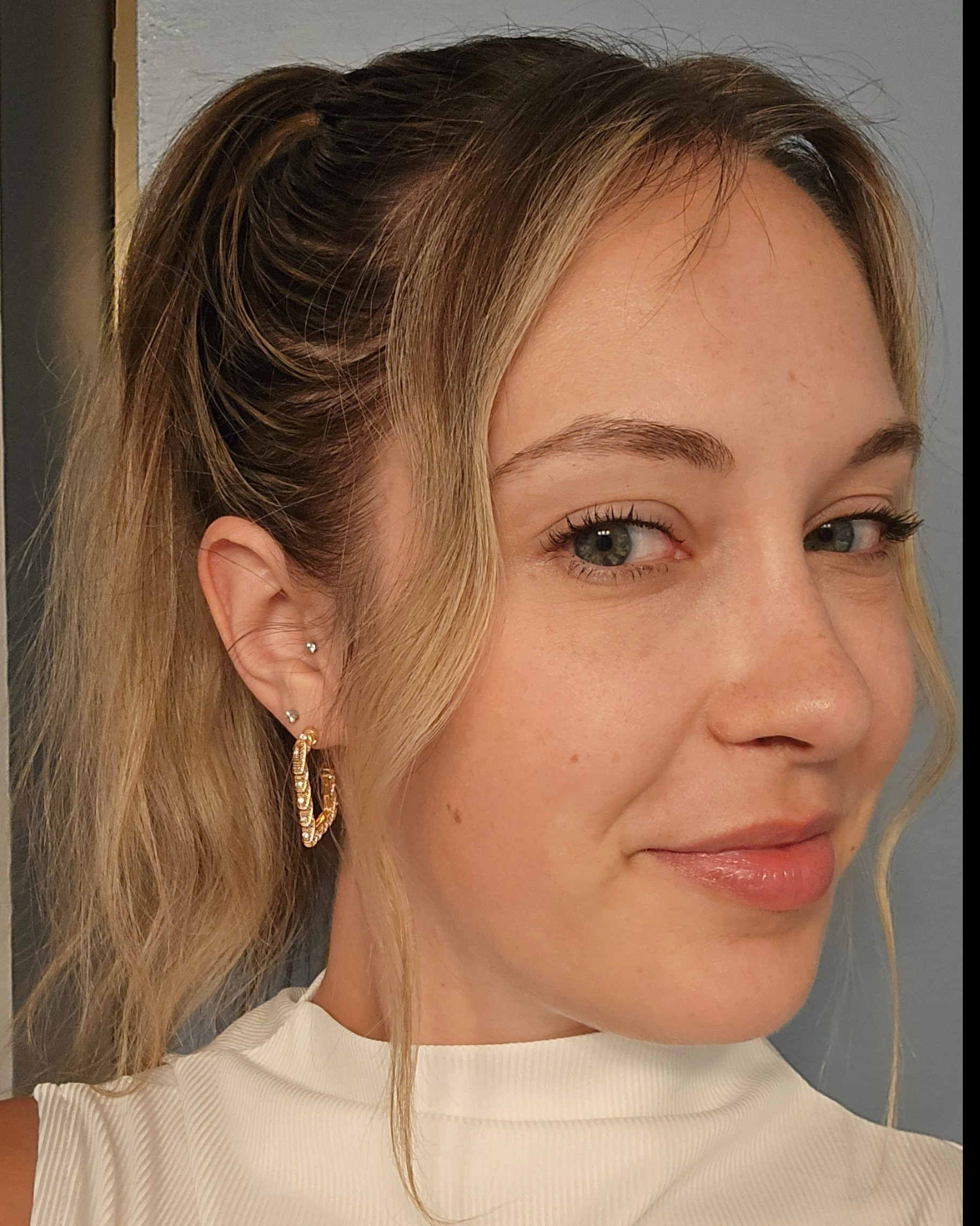 earring stack today! the square hoops are from ettika. 

#LTKBeauty #LTKFindsUnder50 #LTKWorkwear
