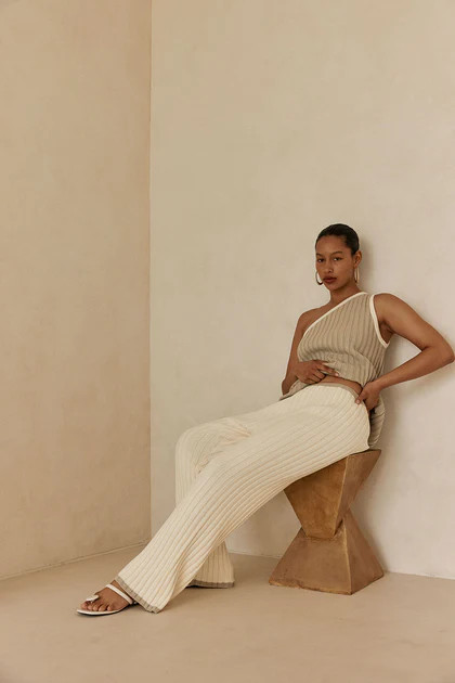 Aylani Pants - White | Sabo Skirt US