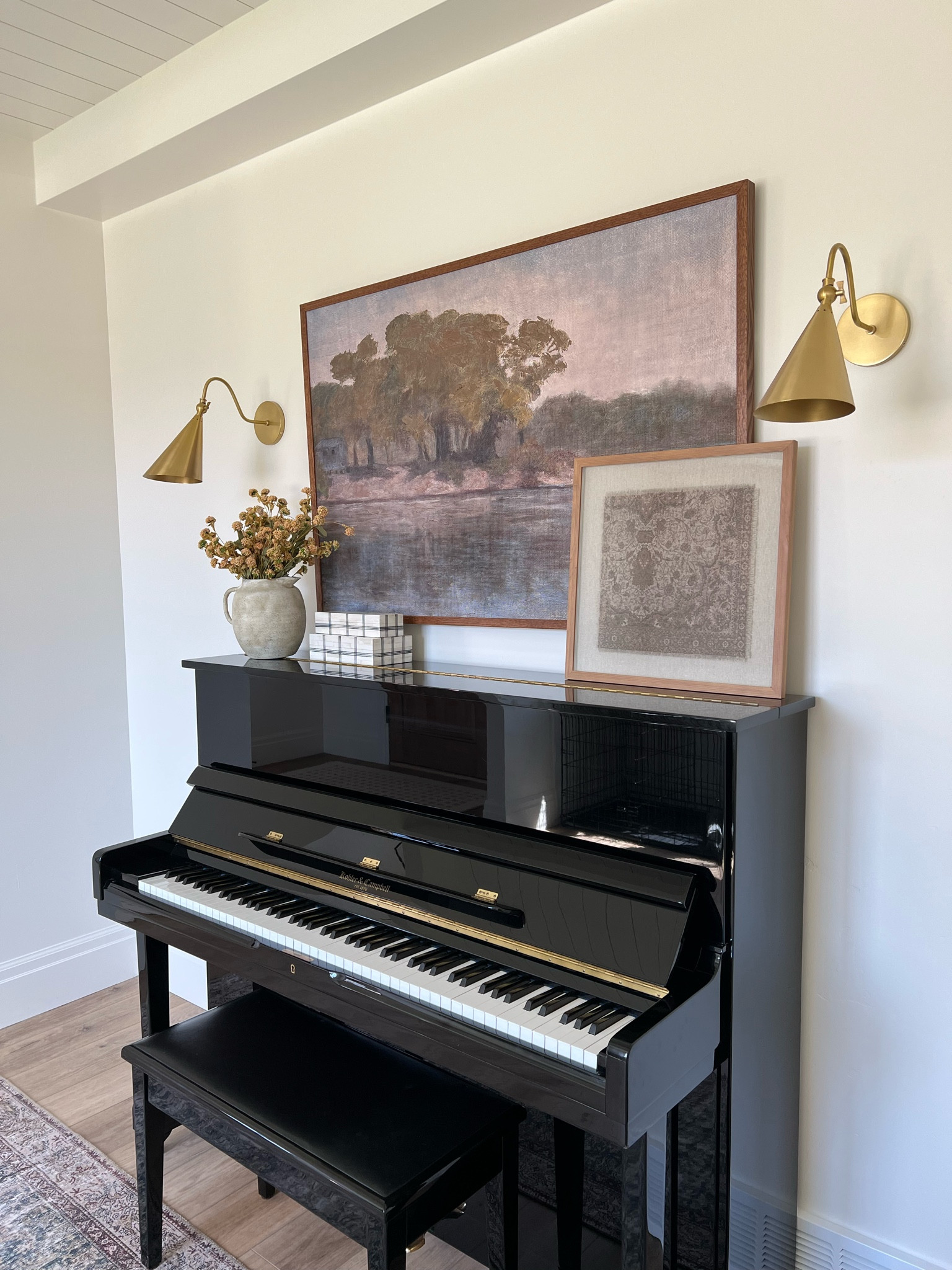 Digital art work juniper print shop. Brass wall sconce @mitzilighting faux florals, ceramic jug target home vintage tapestry framed art 

#LTKhome #LTKstyletip #LTKsalealert