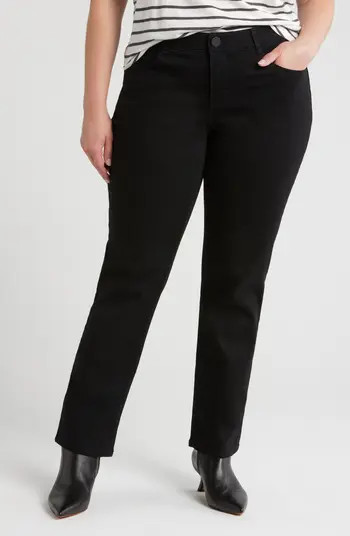 Wit & Wisdom 'Ab'Solution High Waist Straight Leg Jeans | Nordstrom | Nordstrom