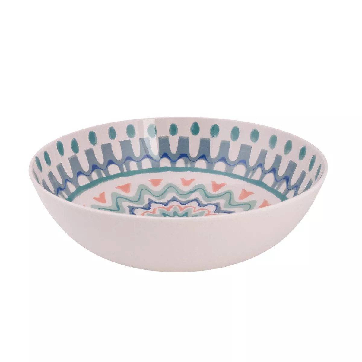 Food Network™ Large Mirano Medallion Melamine Serving Bowl | Kohl's