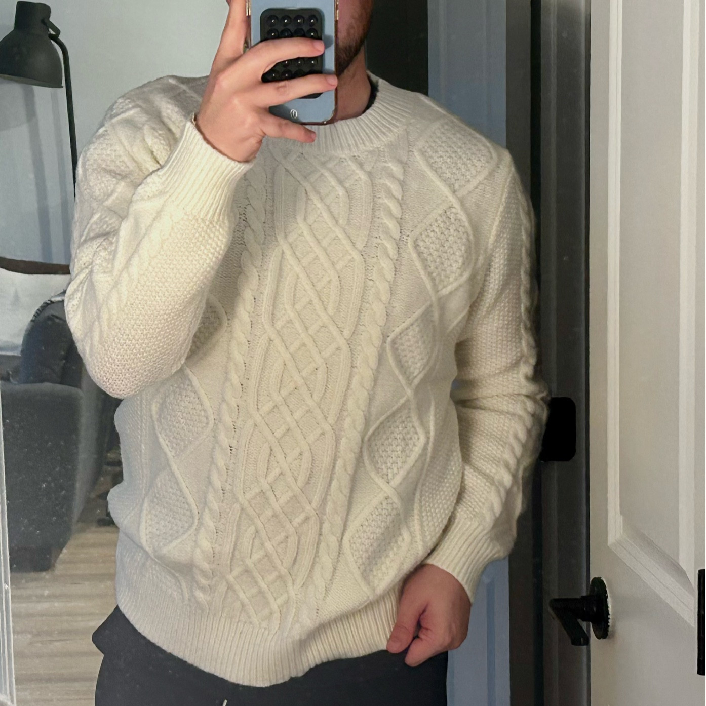Cozy/Soft Men’s Cable Knit Sweater 

#LTKfindsunder50 #LTKmens #LTKSeasonal