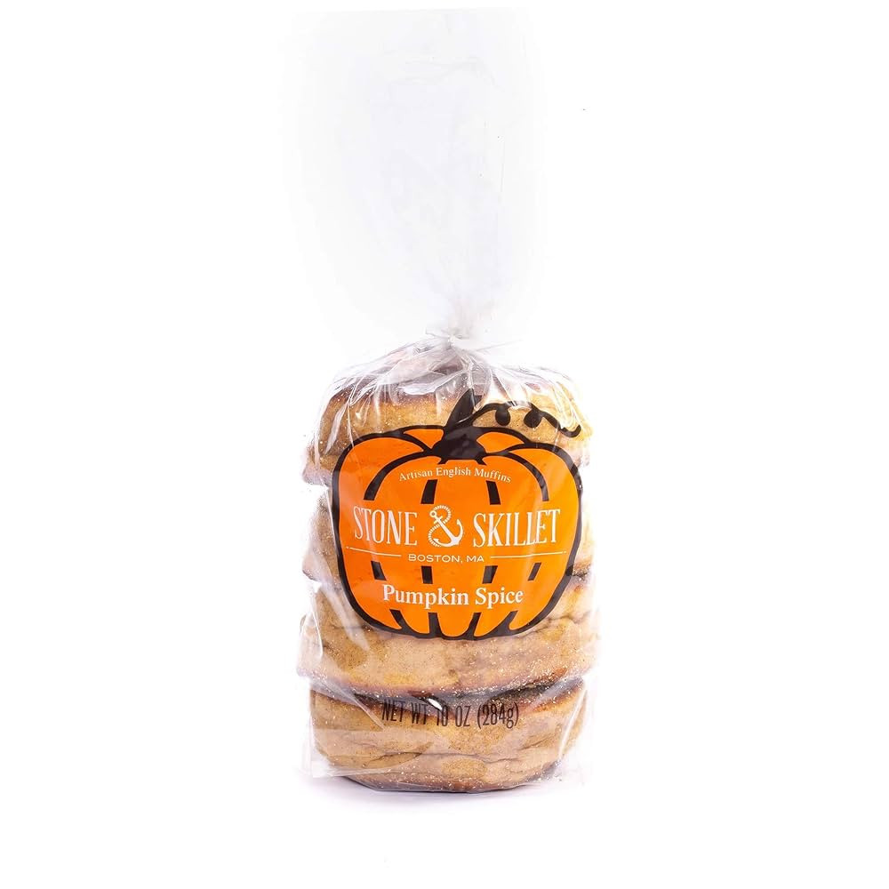 STONE & SKILLET Pumpkin Spice English Muffins, 10 OZ | Amazon (US)