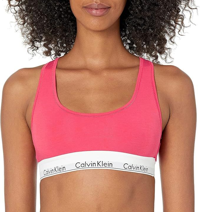 Calvin Klein Women's Modern Cotton Unlined Wireless Bralette | Amazon (US)