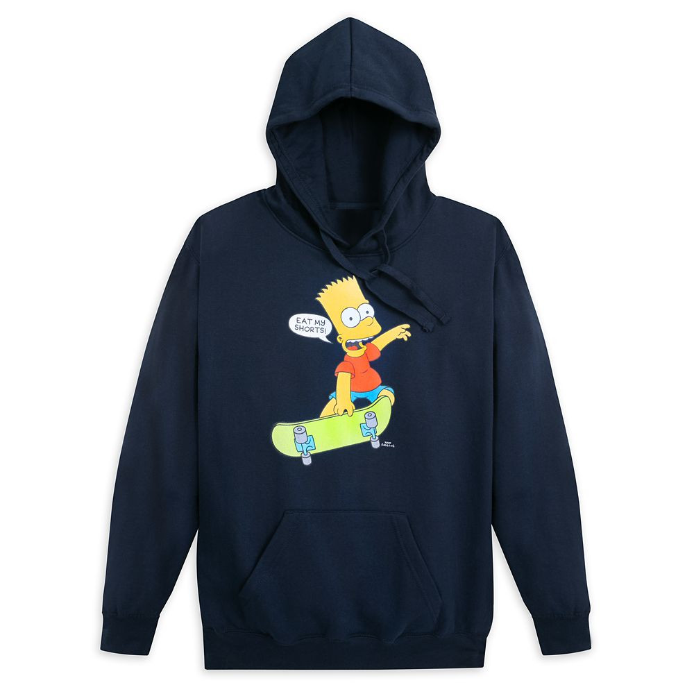 Bart Simpson Pullover Hoodie for Adults – The Simpsons | Disney Store