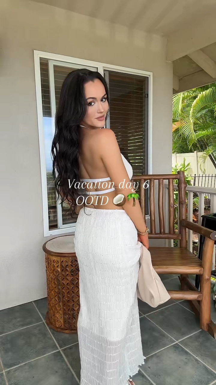 Vacation day 6 ootd 🥥🌴