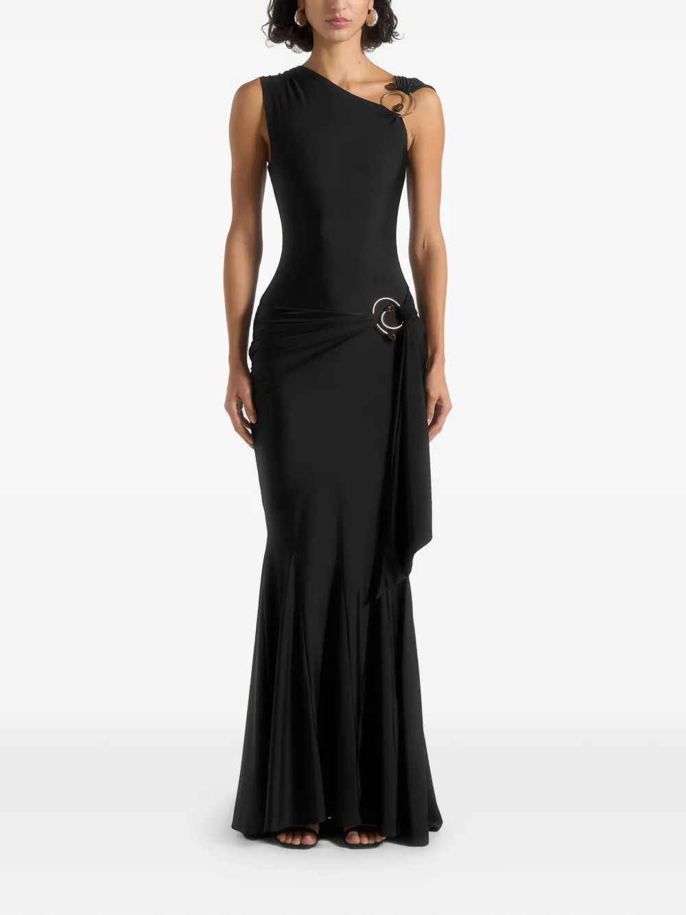 Rania draped gown | Farfetch (BR)