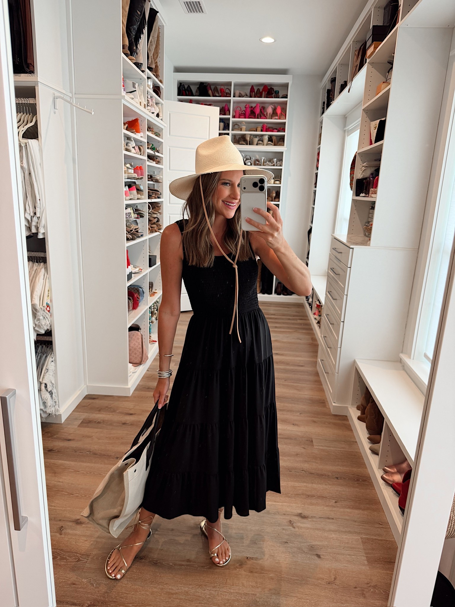 In a small dress, hat, sandals and accessories - fits tts.

#LTKootd #LTKgrwm #LTKSeasonal