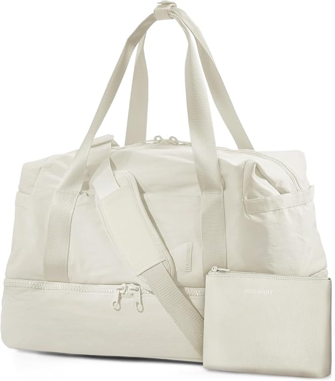 Weekender Bags for Women, BAGSMART Travel Duffel Bags with Shoe Compartment,Personal Item Travel ... | Amazon (US)