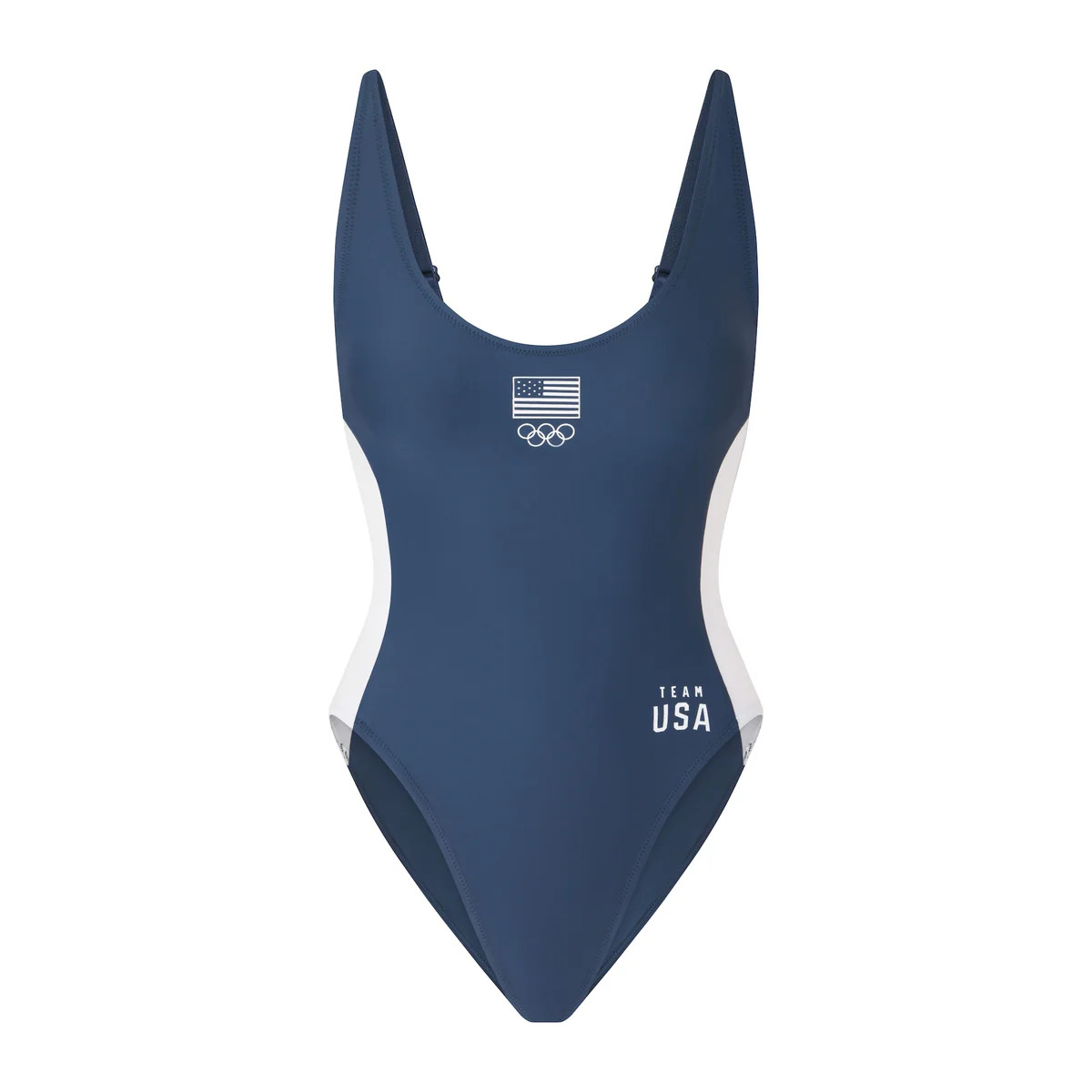 SIGNATURE SWIM OLYMPIC SCOOP NECK ONE PIECE | SKIMS (US)