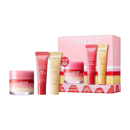 LANEIGE Lip Sleeping Mask: Nourish, Hydrate, Vitamin C, Murumuru & Shea Butter, Antioxidants, Fla... | Amazon (US)