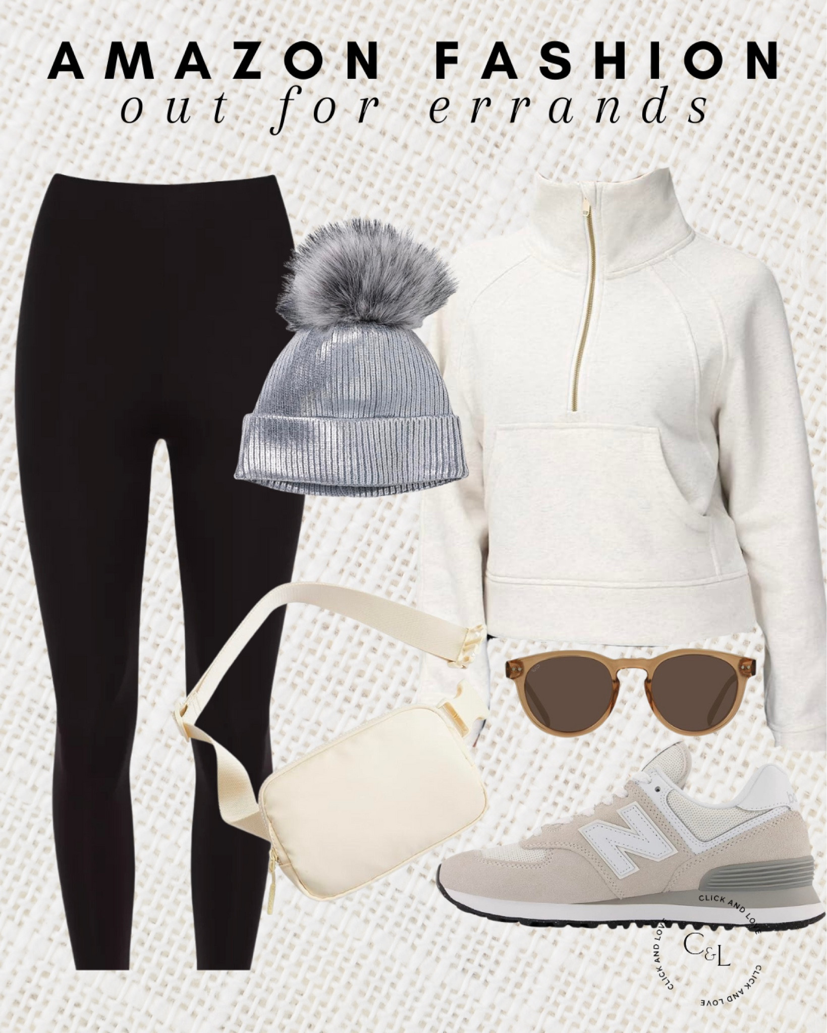 Amazon outfit inspo for errands🖤 this half zip is so cozy! Would also be a great outfit for travel or a mountain weekend!

Closet must haves, budget friendly Athleisure, athletic clothes, how to style leggings, ski adventure, sneakers, tennis shoes, leggings, workout clothes, beanie, toboggan, hat, belt bag, fanny pack, half zip sweater, sun glasses, fit check, Womens fashion, fashion, fashion finds, outfit, outfit inspiration, clothing, winter fashion, fall fashion, spring fashion, wardrobe, fashion accessories, Amazon, Amazon fashion, Amazon must haves, Amazon finds, amazon favorites, Amazon essentials #amazon #amazonfashion

#LTKFindsUnder50 #LTKStyleTip #LTKSeasonal