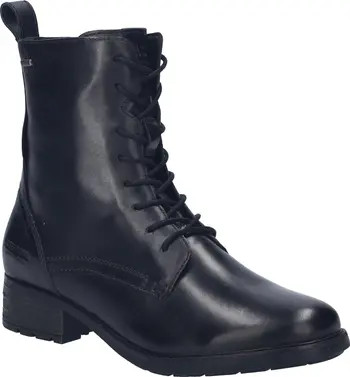 Kate Waterproof Lace Up Bootie (Women) | Nordstrom