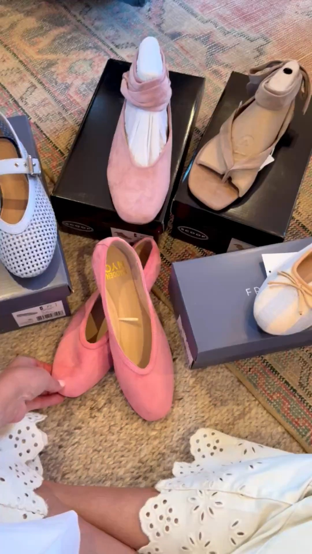 Umm….Walmart is crushing the shoe game! I’ve been wearing these pink nonstop since I got them. Adorable finds! 
Flats - 7.5
Taupe Sandal - 8 tts

#LTKOver40 #LTKmomlife #LTKdayinmylife