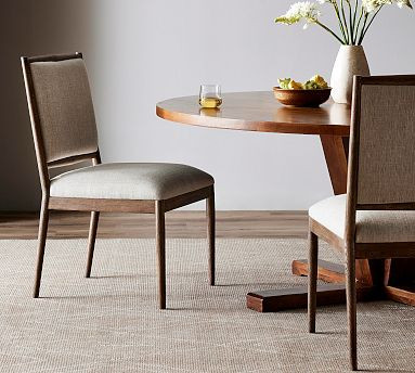 Eileen Upholstered Dining Chairs - Set of 2 | Pottery Barn (US)