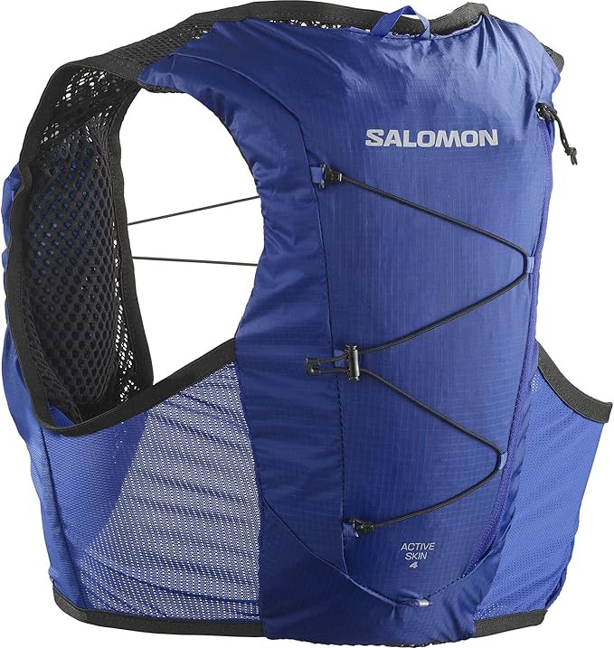 Salomon Active Skin 4 Compatible with Flasks Unisex Running Vest Hiking Trail, 4L, Precision Fit,... | Amazon (UK)