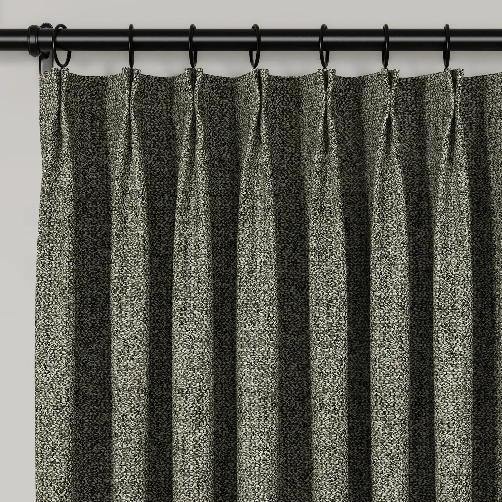 Lydia Knit Jacquard Curtain Pleated - Serie K | TWOPAGES