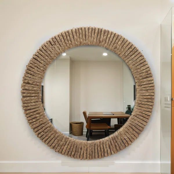 Rope Round Mirror | Wayfair North America
