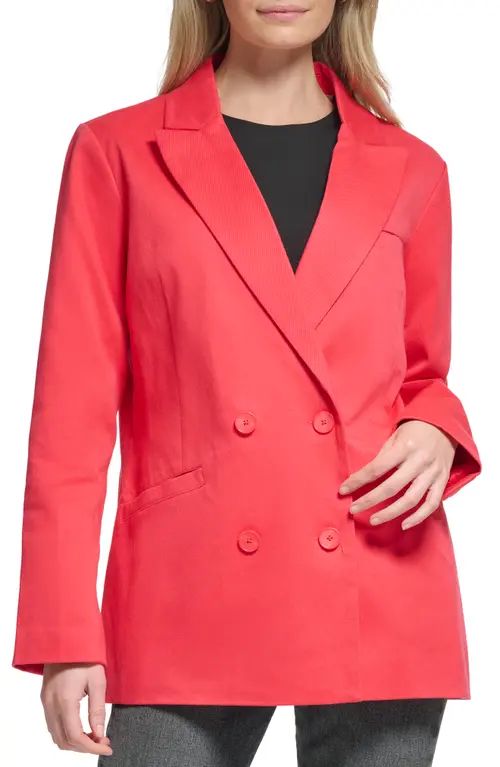 levi's Double Breasted Blazer in Red at Nordstrom, Size Medium | Nordstrom