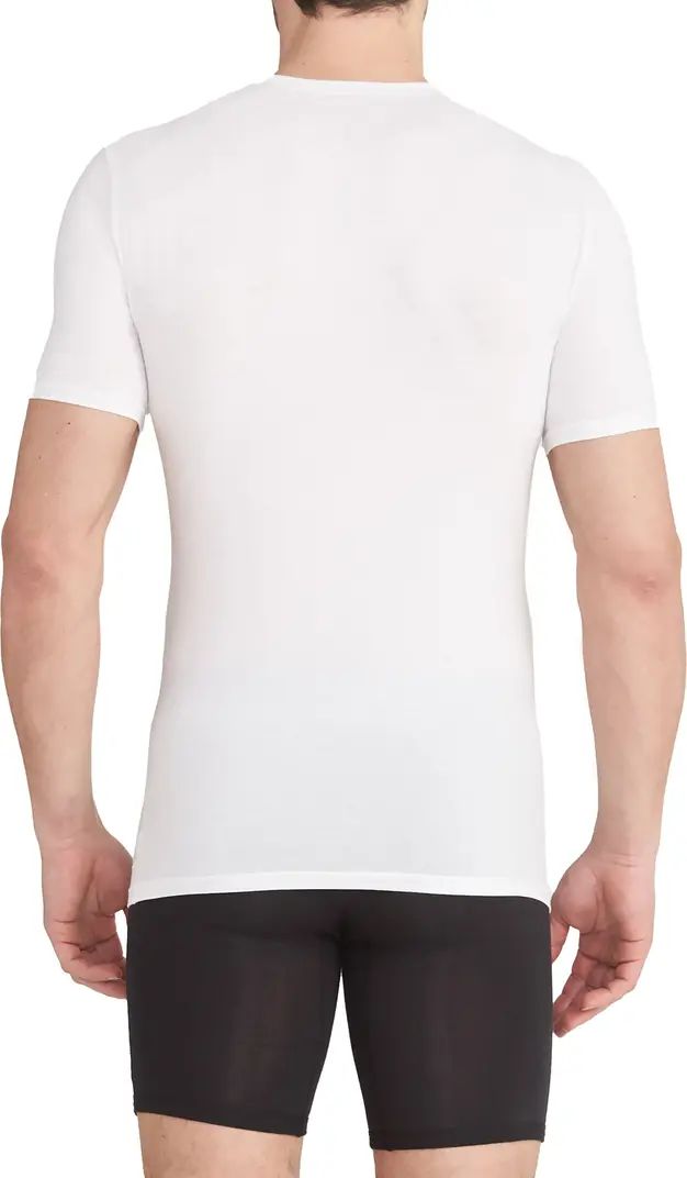 2-Pack Second Skin Slim Fit High V-Neck Undershirts | Nordstrom