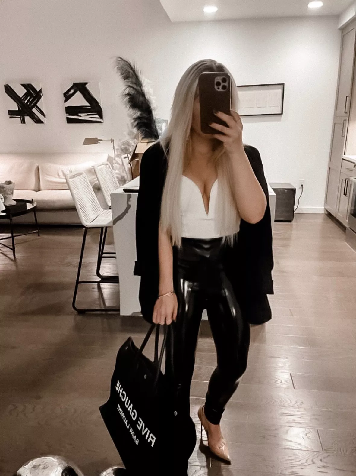 What to Wear with Faux Leather Leggings – Chadwick & Madison