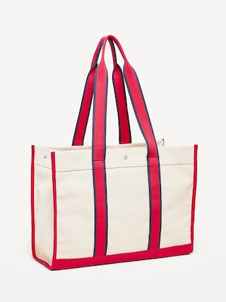 Large Canvas Tote Bag | Old Navy (US)