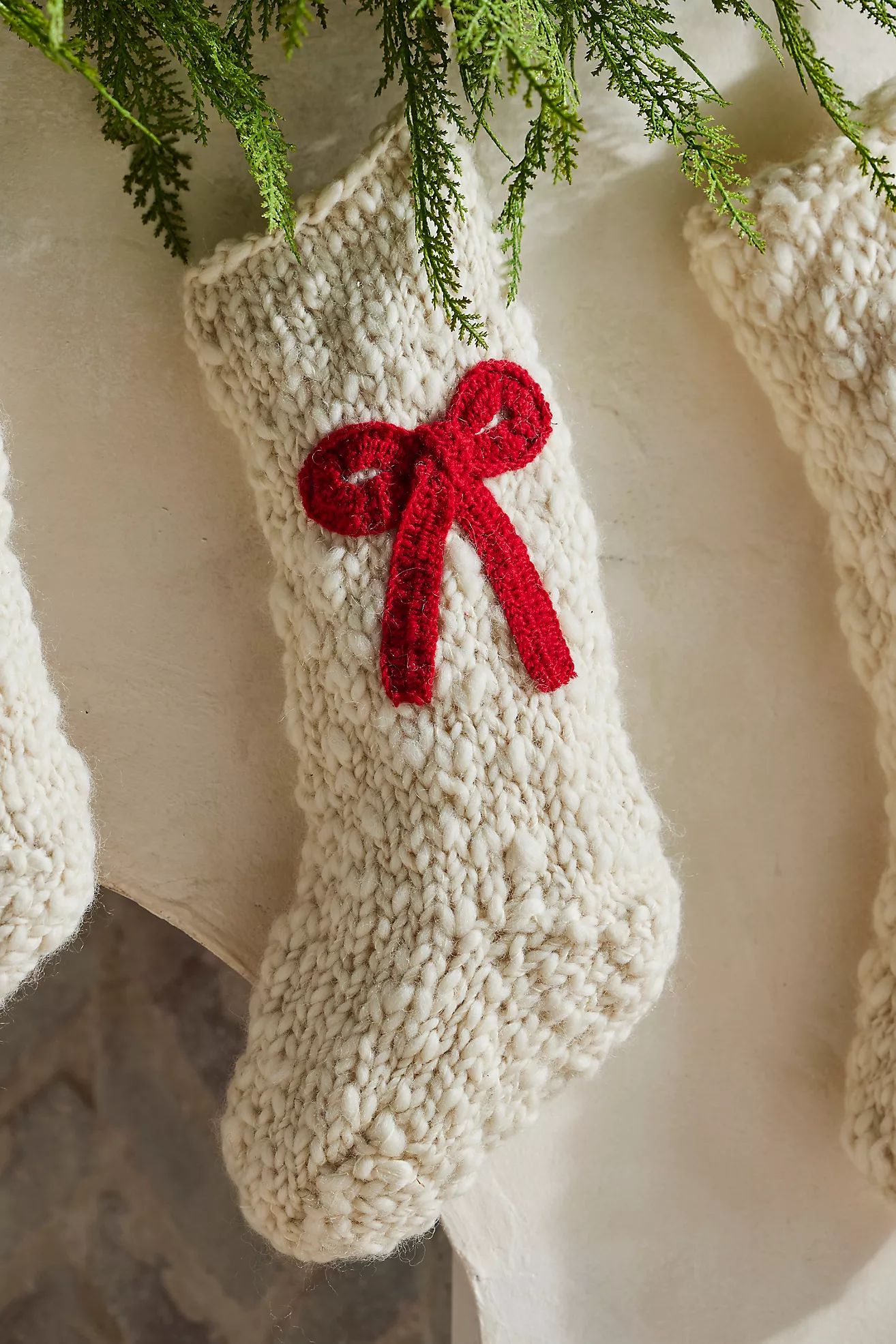 Chunky Knit Holiday Icon Stocking | Anthropologie (US)