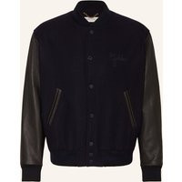 GOLDEN GOOSE College-Jacke im Materialmix | Breuninger (DACH)