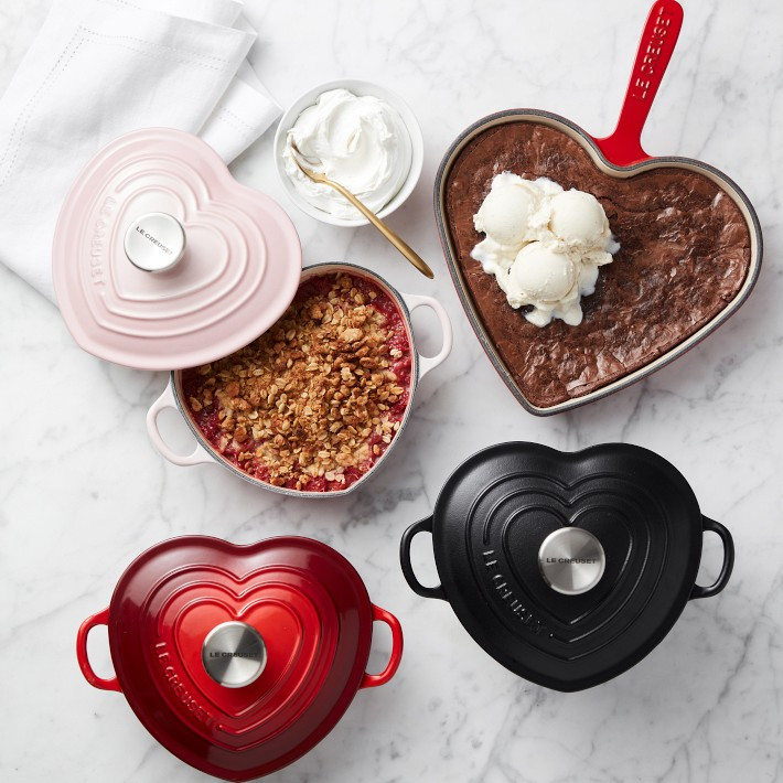 Le Creuset Enameled Cast Iron Shallow Heart 1 1/4-Qt. | Williams-Sonoma