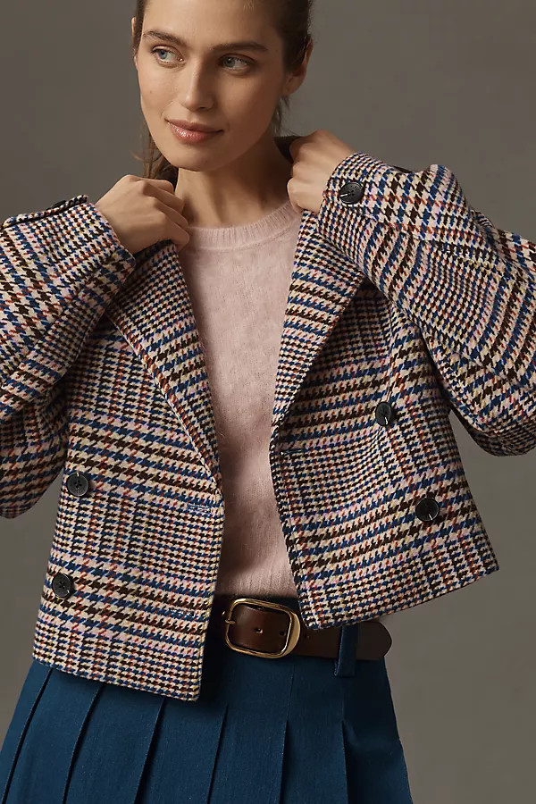 Cropped Boxy Jacket | Anthropologie (US)