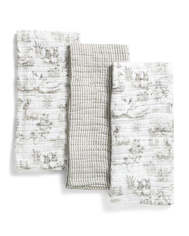 Set Of 3 Easter English Afternoon Kitchen Towels, Cotton | TJ Maxx