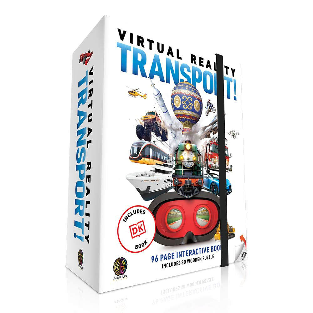 Abacus Brands Virtual Reality Discovery Box Transport! - Illustrated Interactive VR Book and STEM... | Amazon (US)