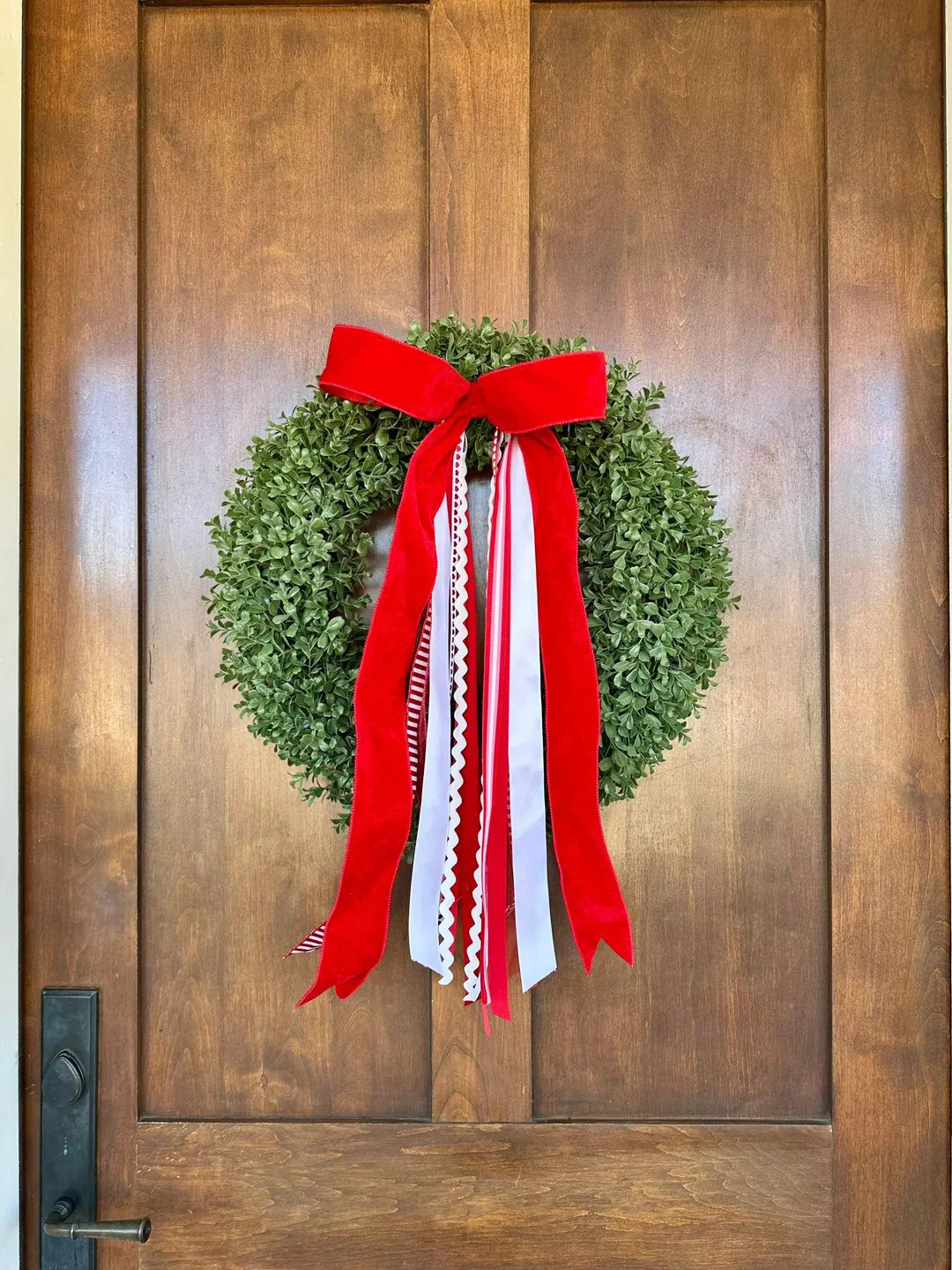 Classic Romantic Red Wreath | Etsy (US)