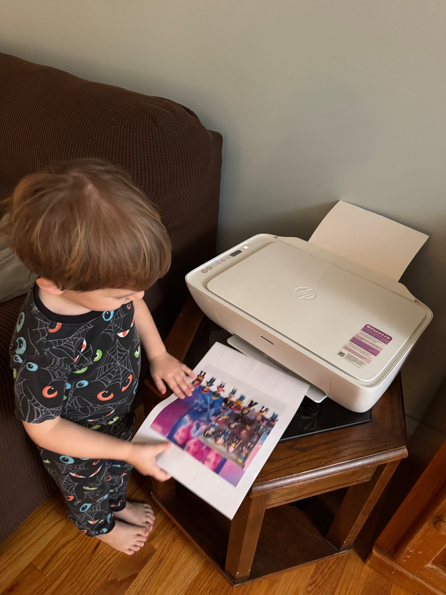 When your kid wants Demon Hunter toys and you ordered them, but they won’t be here for a couple weeks so you print a picture so they can physically hold the demon hunters!

#LTKdayinmylife #LTKmomlife #LTKKids