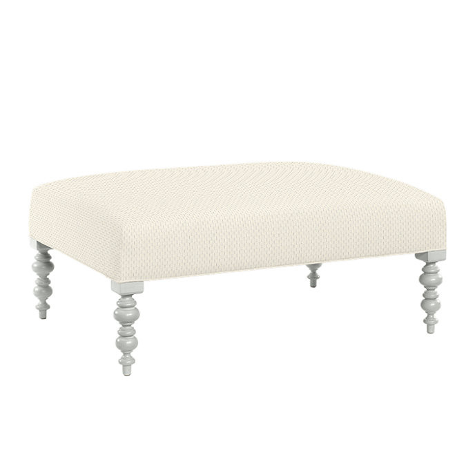 Lena Upholstered Ottoman | Ballard Designs, Inc.