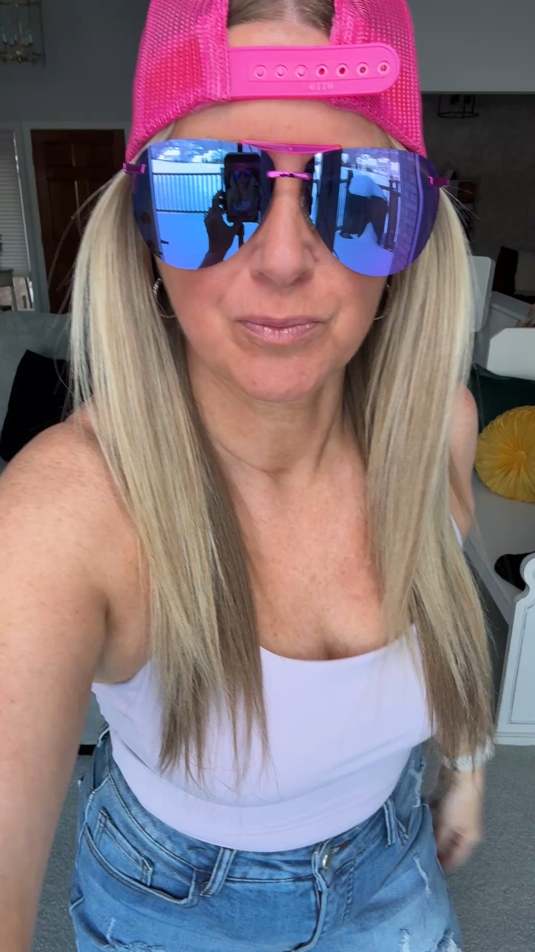 I love these sunglasses! 

#LTKdayinmylife #LTKSeasonal #LTKOver40