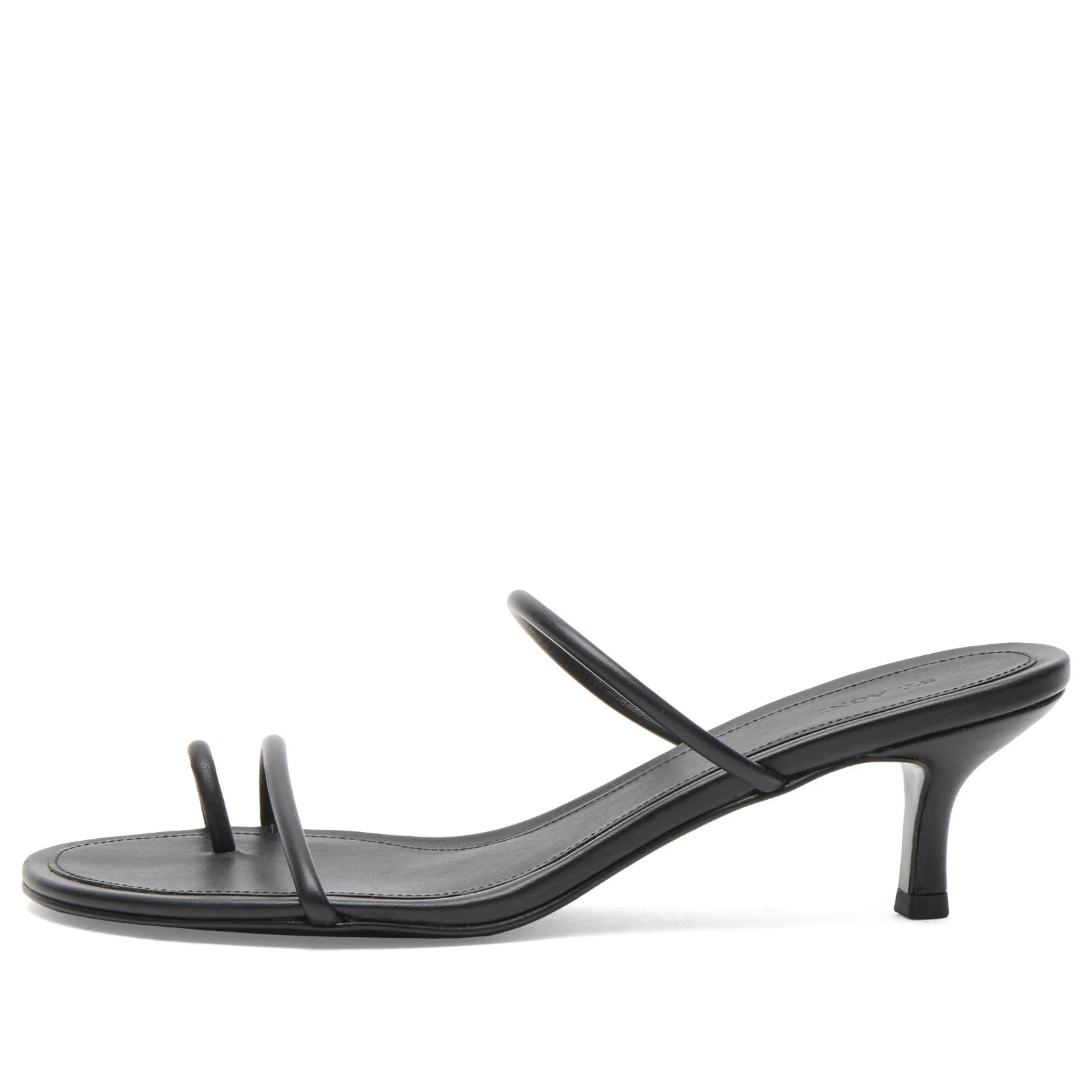 St. Agni Minimal Strap HeelBlack | END. Clothing