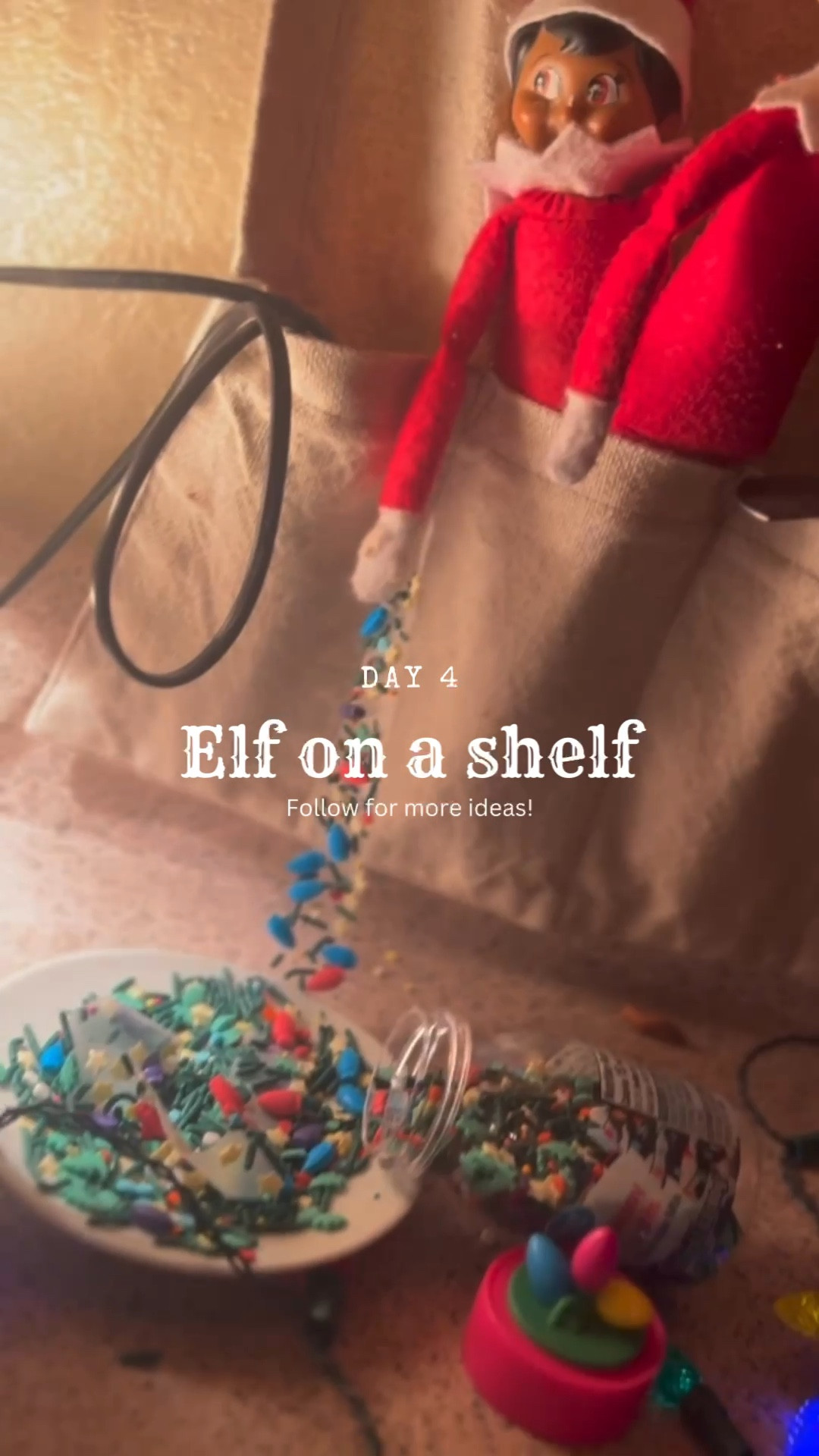 Day 4/25 easy 

All you need is 
tape. Sprinkles. 



#LTKHoliday #LTKSeasonal #LTKKids