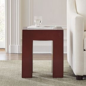 Parsons Ceramic Side Table (18") | West Elm (US)