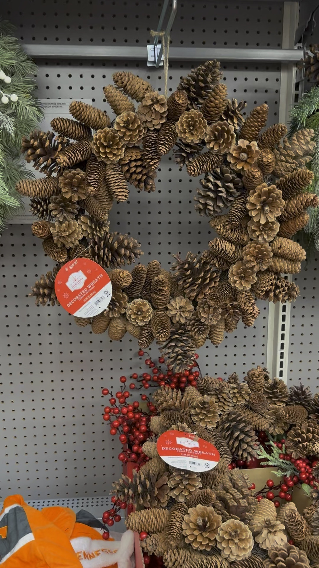 Pretty pinecone wreath for a natural modern organic holiday from Walmart 


#LTKSeasonal #LTKHome #LTKFindsUnder50