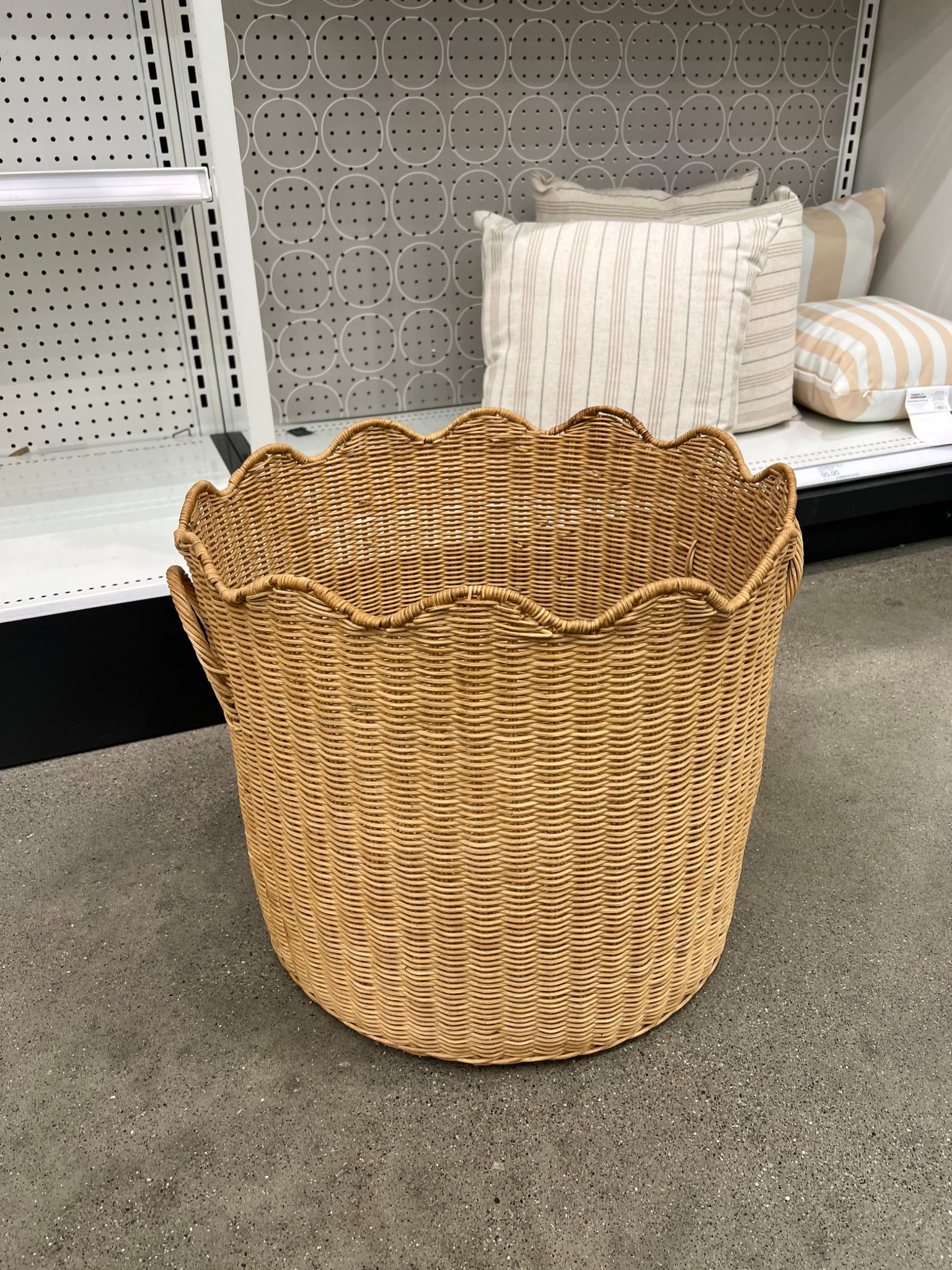 LOVE this extra large basket from Target! Perfect for blankets or to put a faux tree in! 

#LTKSeasonal #LTKHome