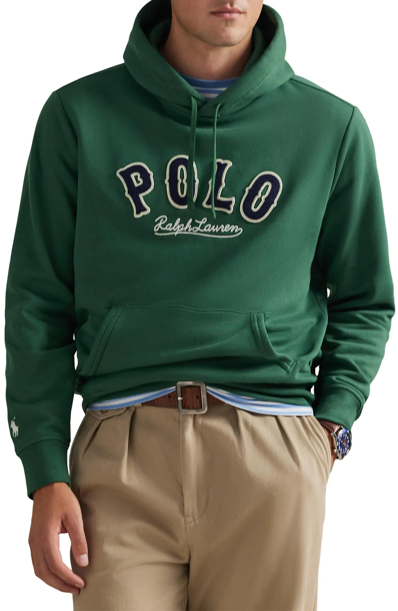 Polo Ralph Lauren The RL Western Logo Fleece Hoodie | Nordstrom | Nordstrom