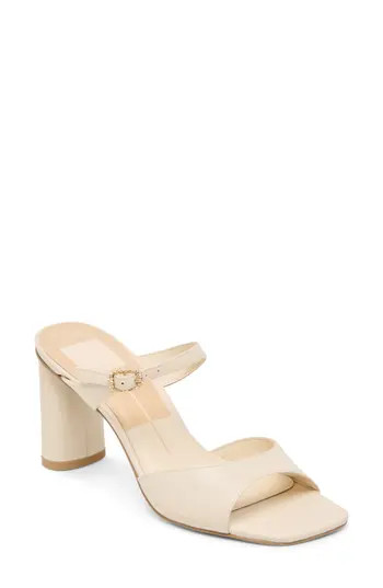 Dolce Vita Nattie Slide Sandal in Bone Leather at Nordstrom Rack, Size 11 | Nordstrom Rack